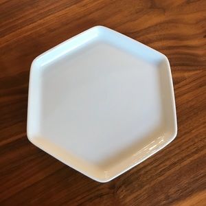 Crate & Barrel Hexa Appetizer Plates (Set of 12)